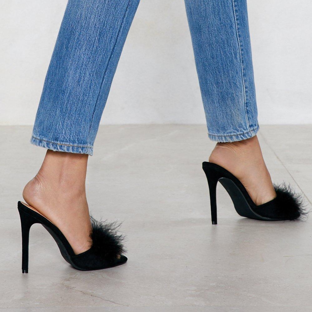 Nasty Gal | Slip Into Something Feather Heel
